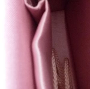 Pink evening bag
